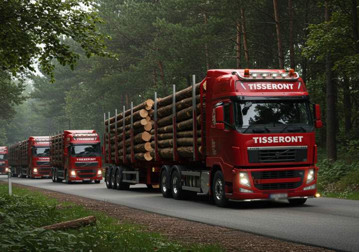 Transport forestier Charleville Mézières